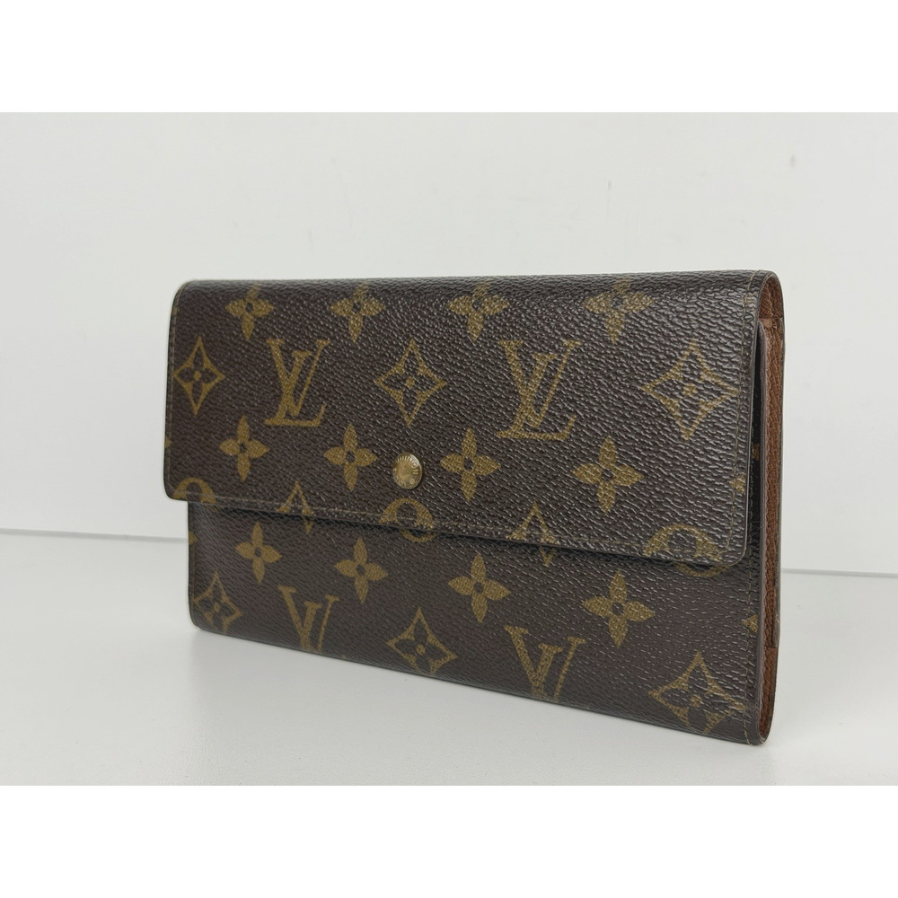 Louis Vuitton Vintage Monogram Porte Tresor International Trifold Wallet